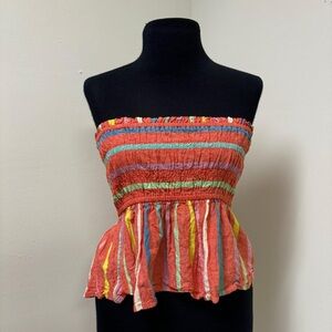 American Eagle Colorful Strapless Women's Top